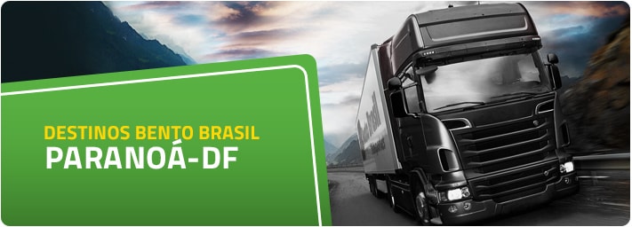 FRETES PARA PARANOÁ - DISTRITO FEDERAL